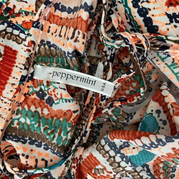 Sleeveless Dress Colorful Print Casual‎ Sundress Summer Dress - Picture 5 of 7